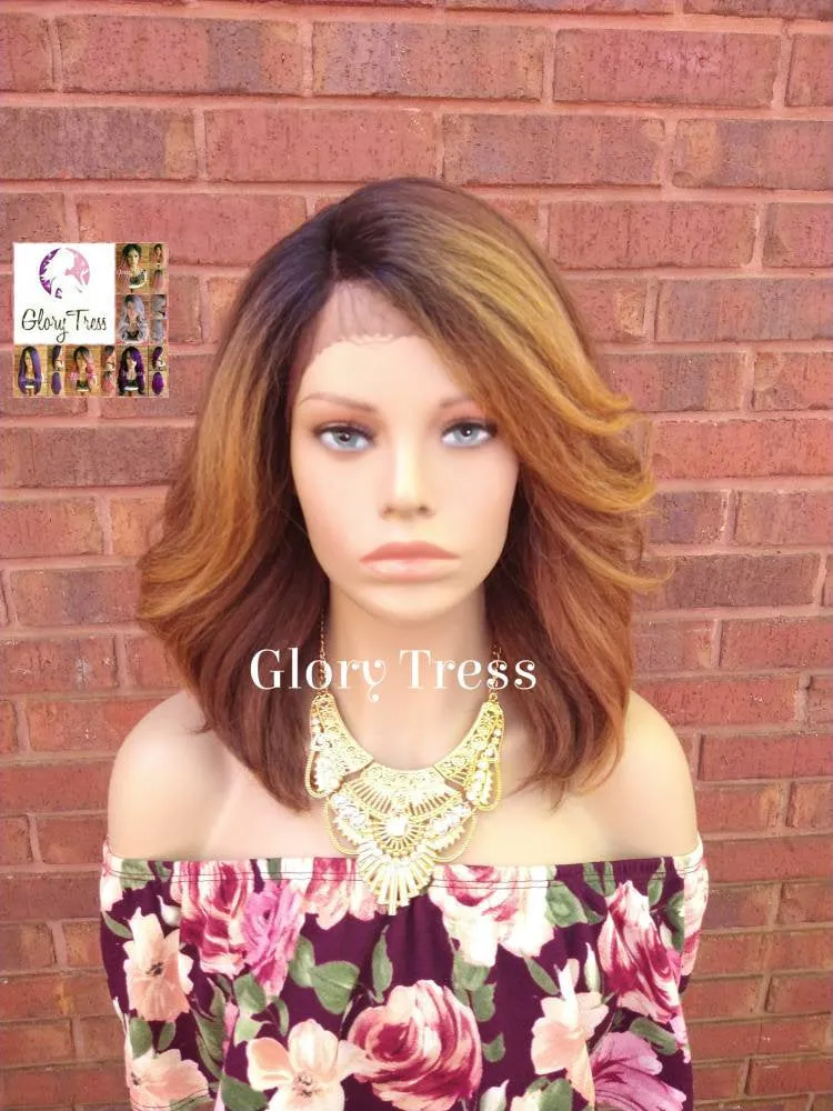 NEW ARRIVAL // Kinky Curly Lace Front Wig, Ombre Blonde Wig, Natural Yaki Wig, Glory Tress Wig, African American Wig // HOPEFULLY