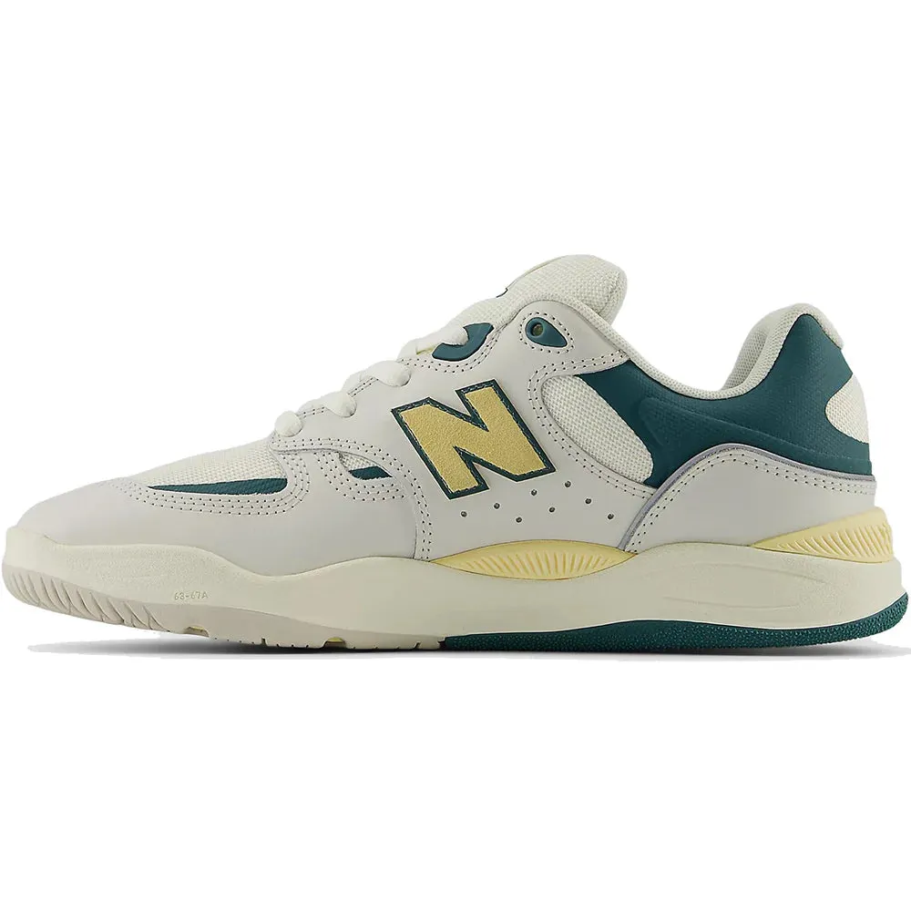 New Balance Numeric 1010 Tiago Lemos Skateboard Shoe - White / New Spruce