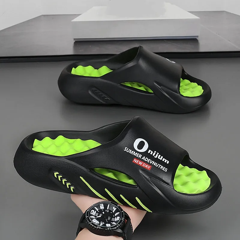 New Men Massage Slippers