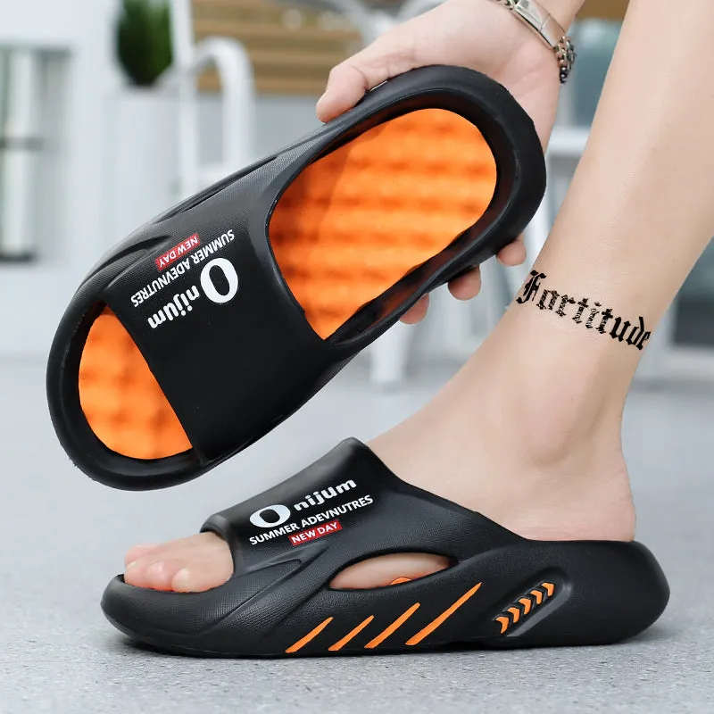 New Men Massage Slippers
