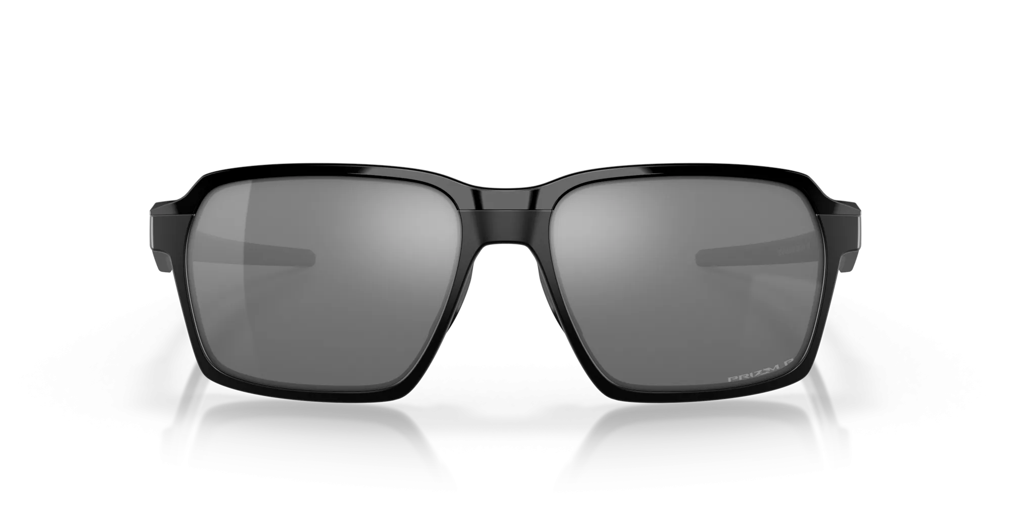 Oakley Parlay Sunglasses - Matte Black with Polarized Prizm Black Lenses