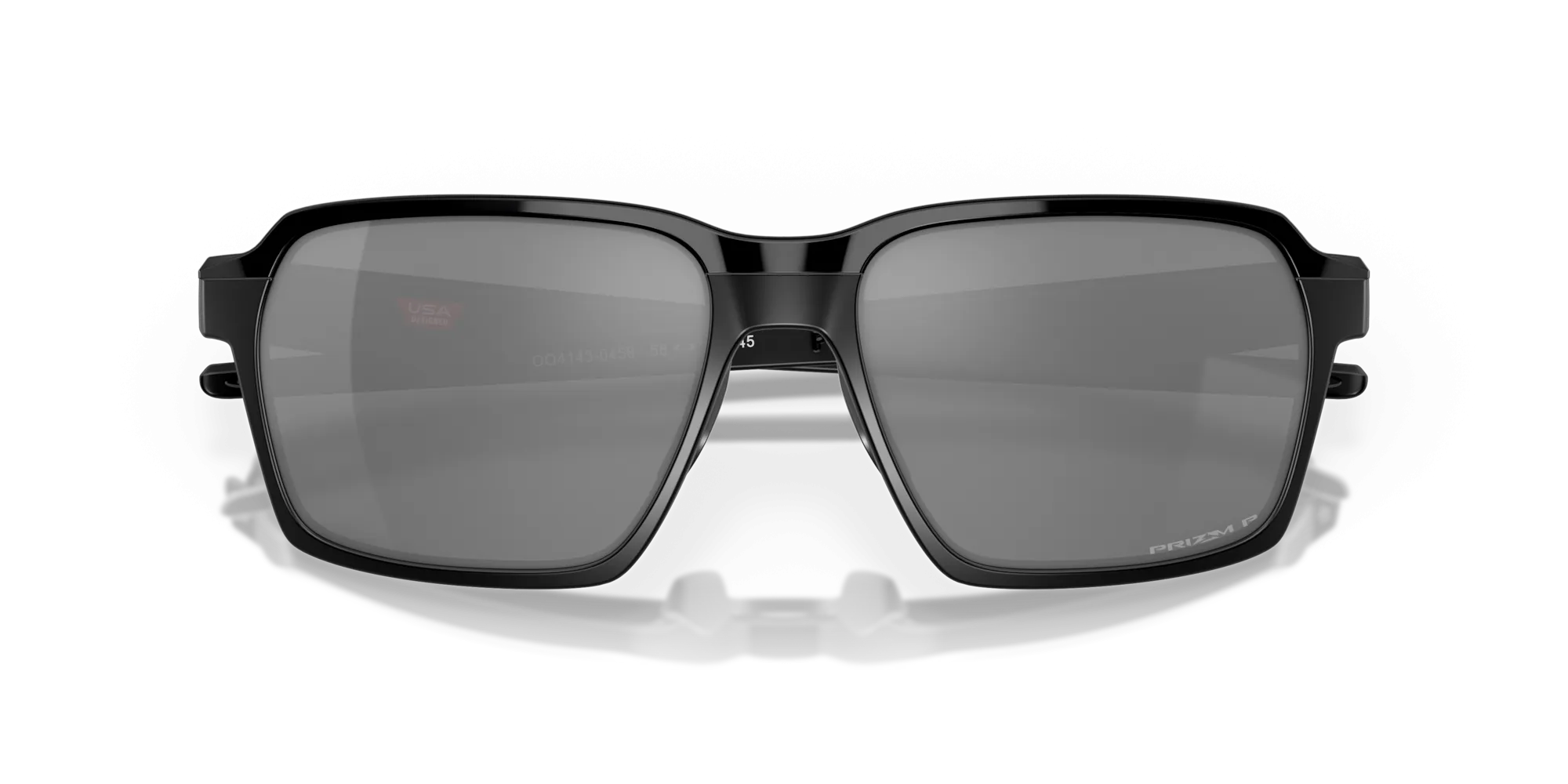 Oakley Parlay Sunglasses - Matte Black with Polarized Prizm Black Lenses