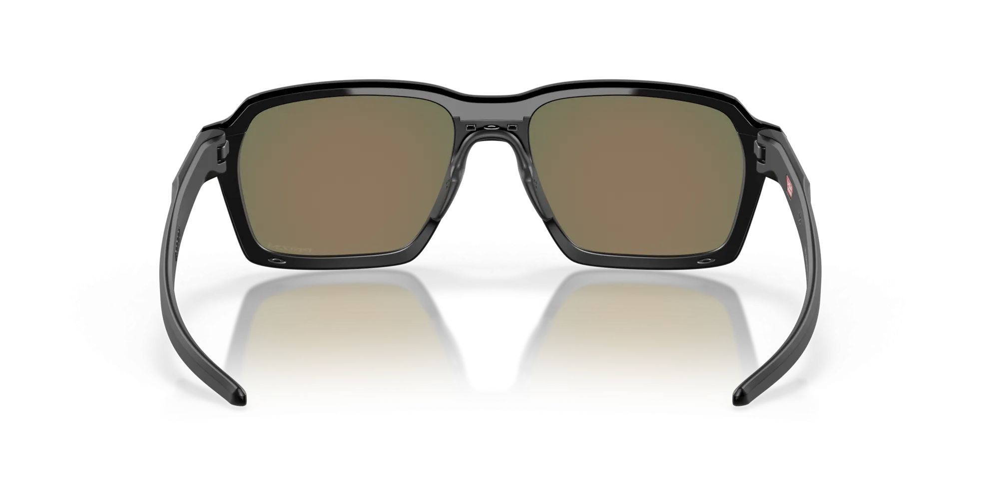 Oakley Parlay Sunglasses - Matte Black with Prizm Ruby Lenses