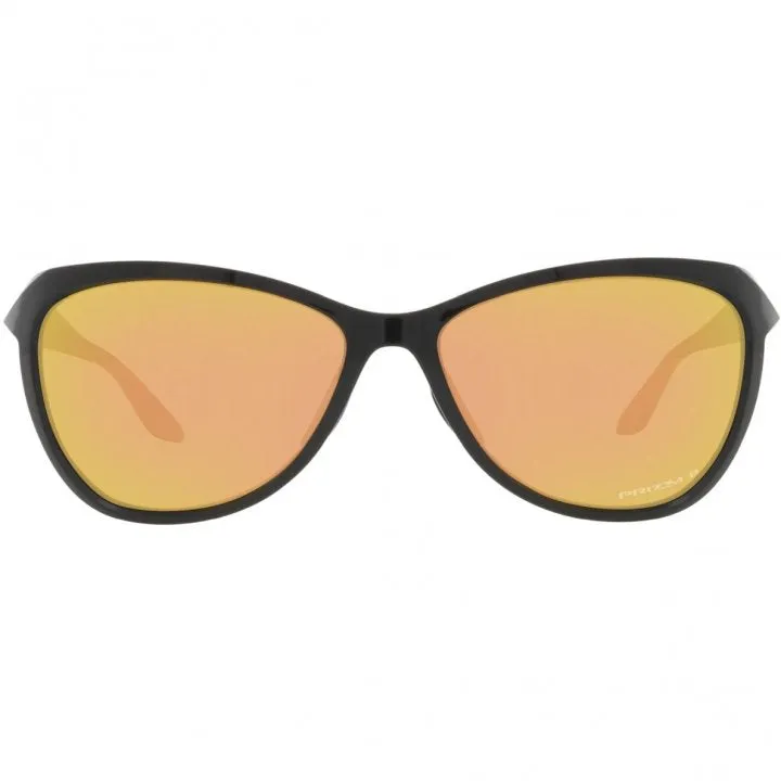 Oakley Pasque Black with Prizm Rose Gld Polarized Sunglasses