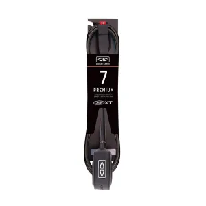 OCEAN & EARTH XT 7'0 ONE PIECE LEASH BLACK
