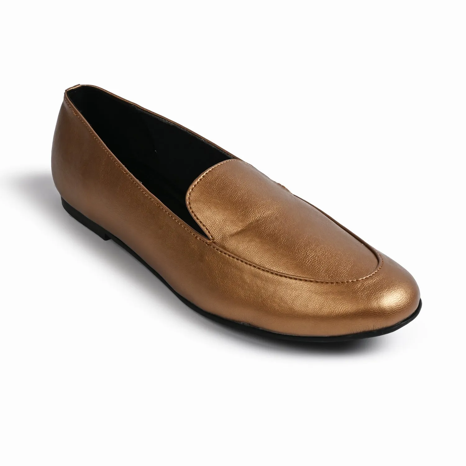 Olivia Bronze Loafers For Women