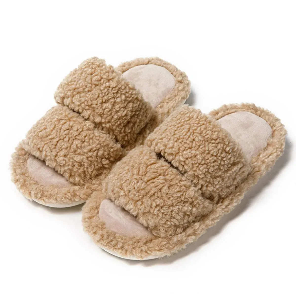 Open Toe Flats Slippers