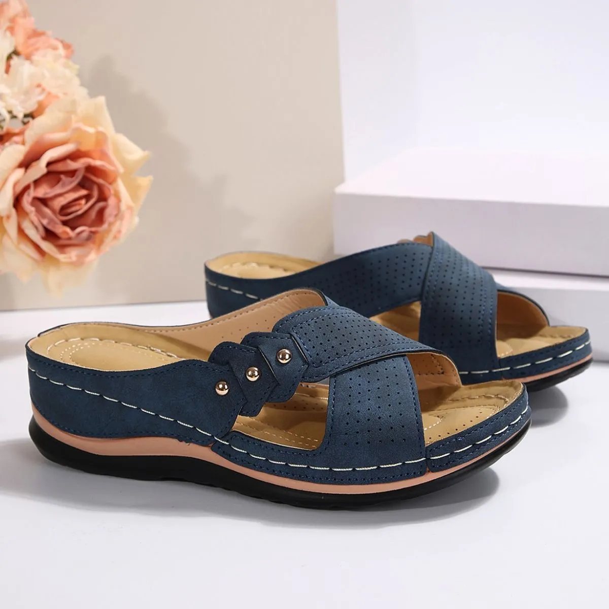 Open Toe Platform Sandals