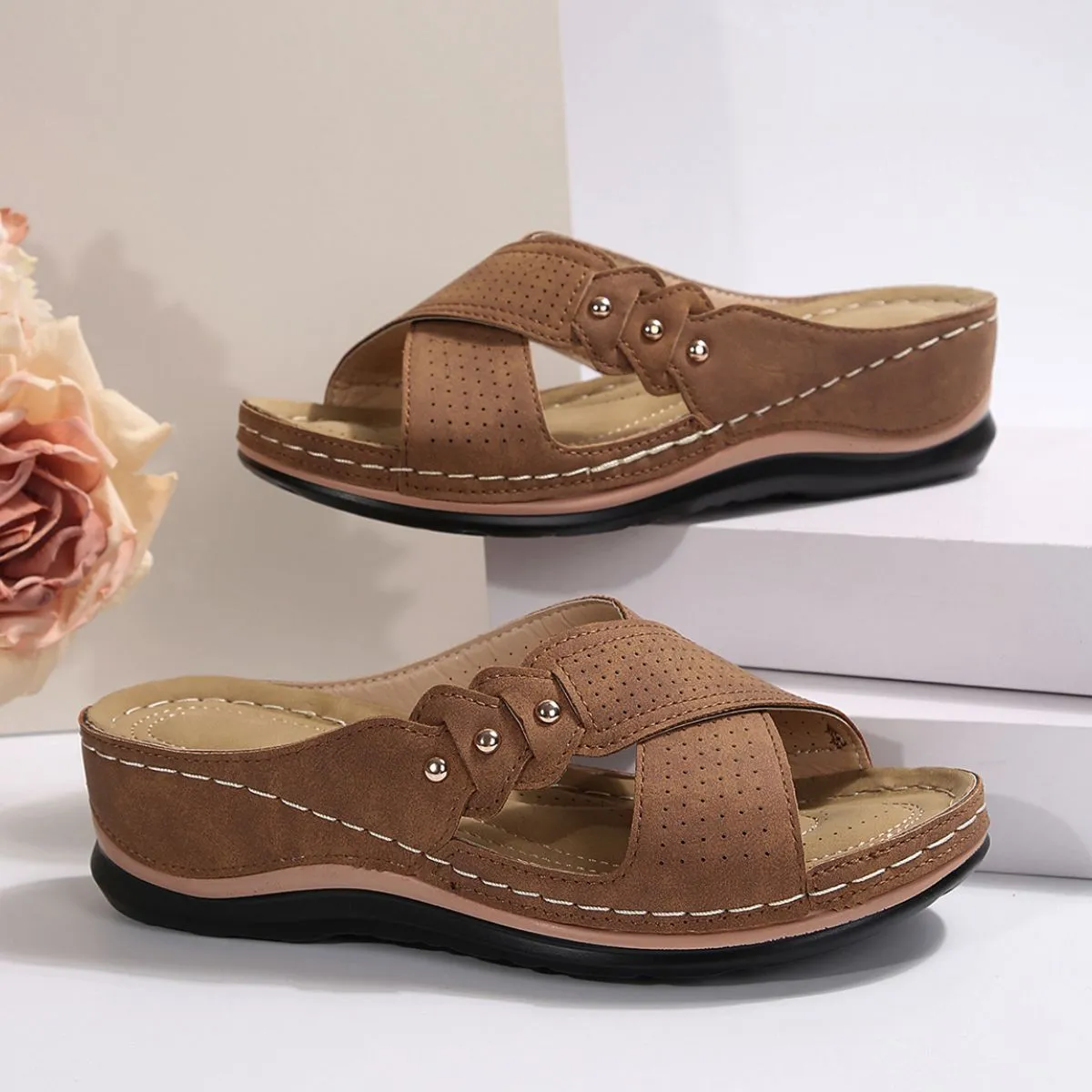 Open Toe Platform Sandals