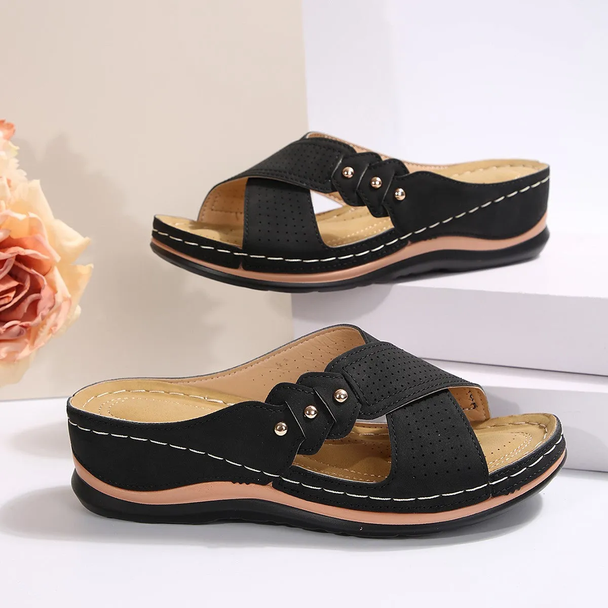 Open Toe Platform Sandals