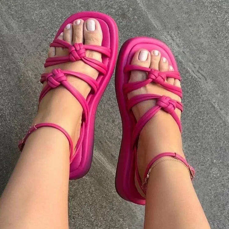 Open Toe Platform Sandals