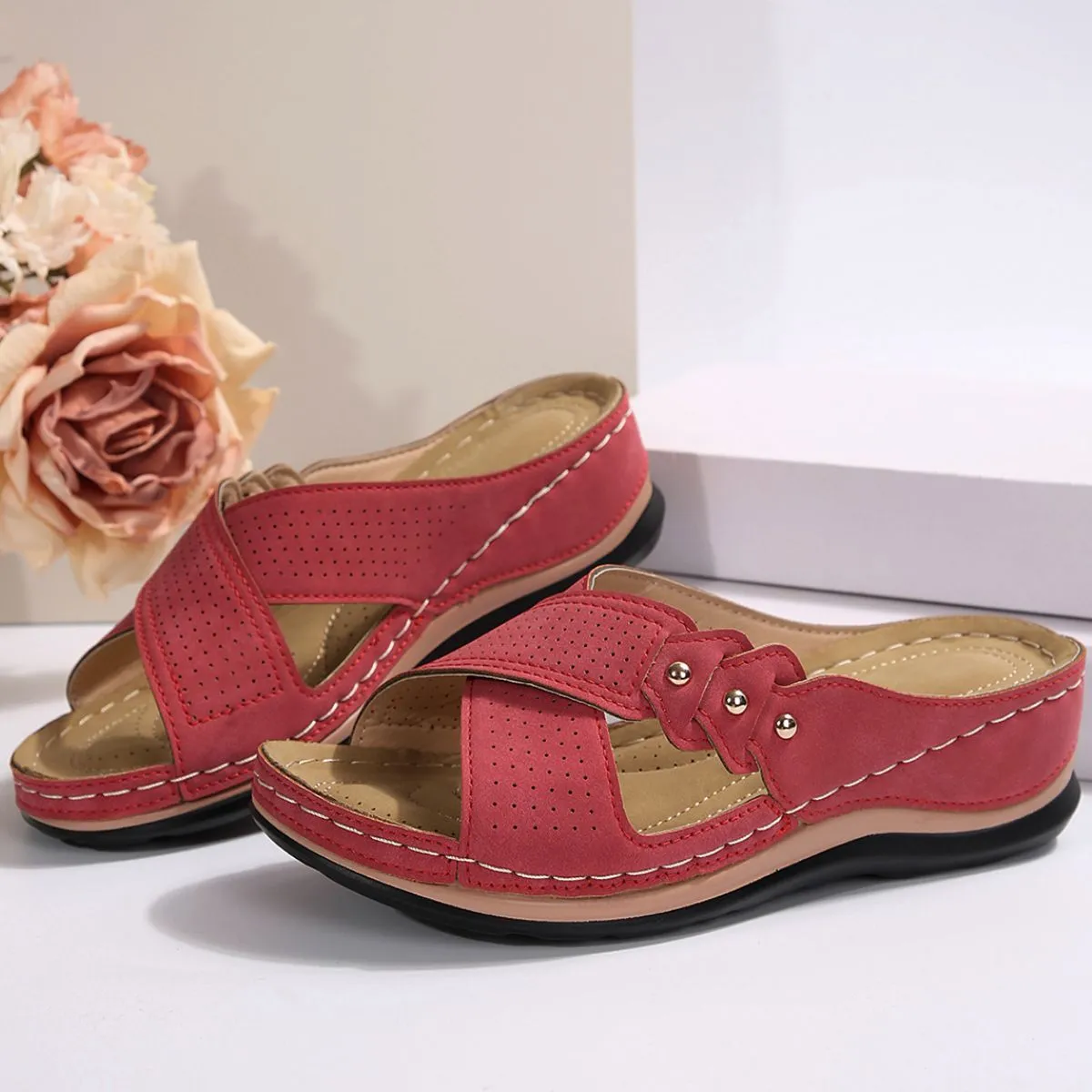 Open Toe Platform Sandals