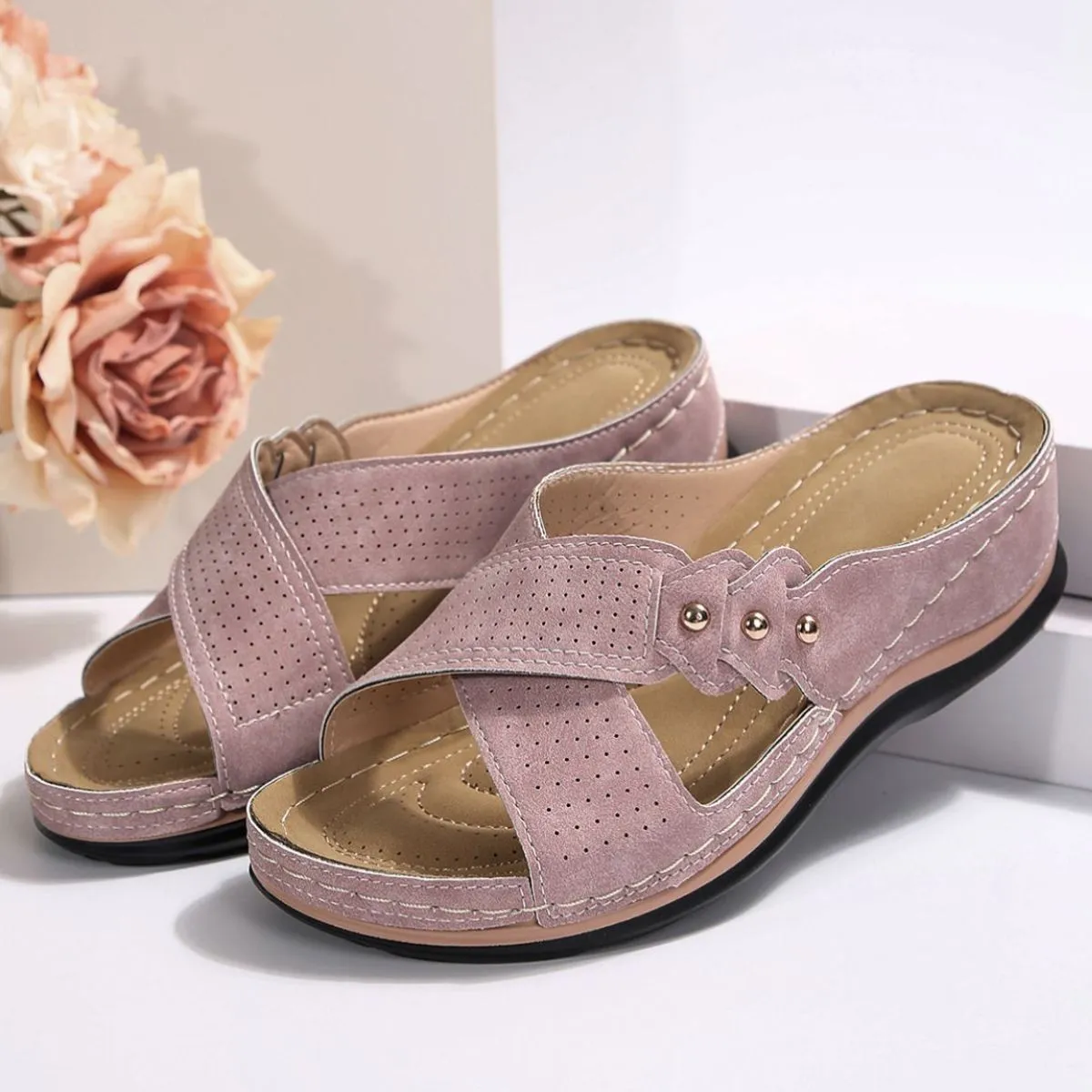 Open Toe Platform Sandals