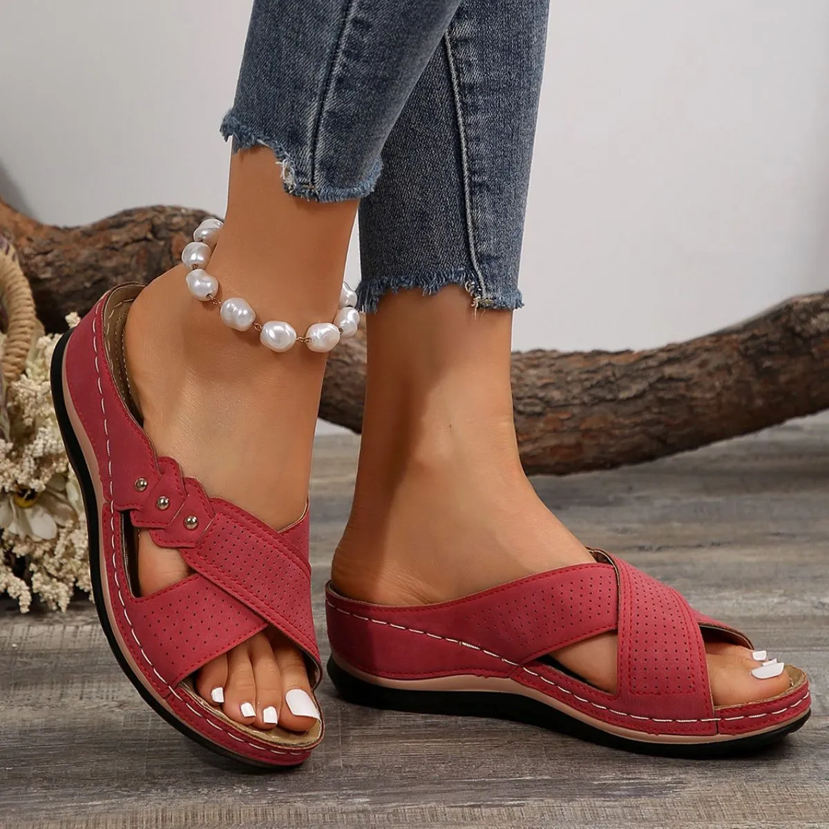 Open Toe Platform Sandals