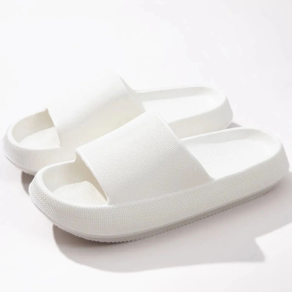 Open Toe Platform Slippers