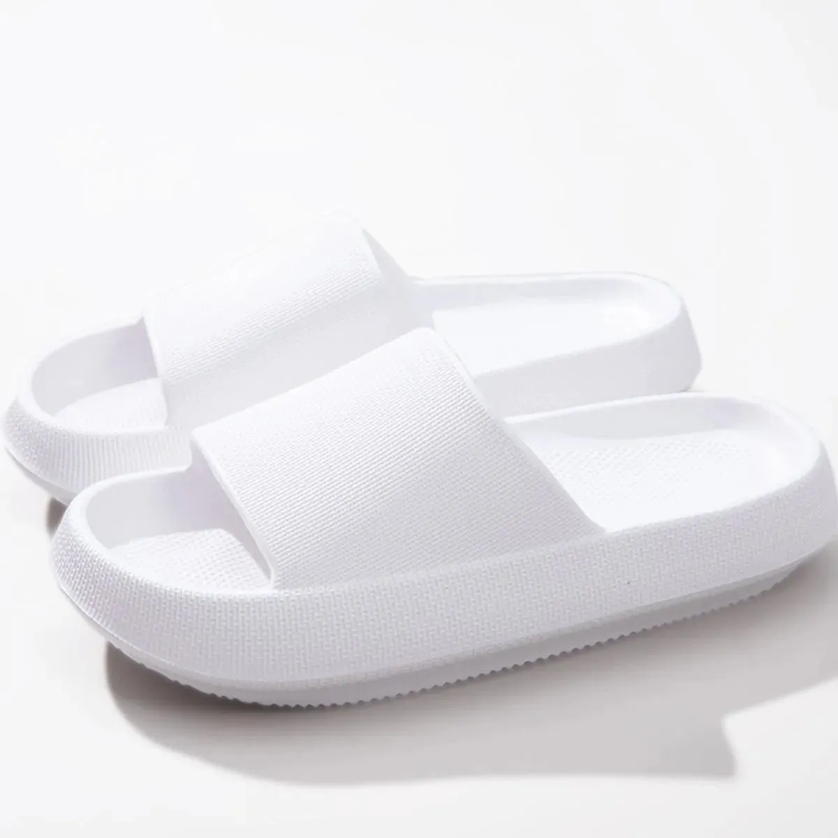 Open Toe Platform Slippers