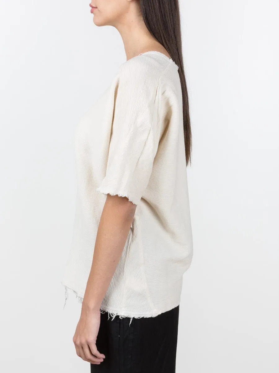 origami top - beige