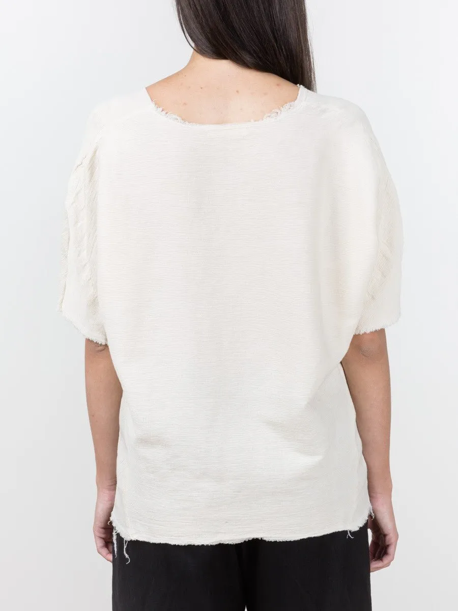 origami top - beige