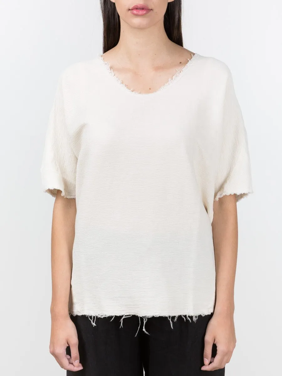 origami top - beige