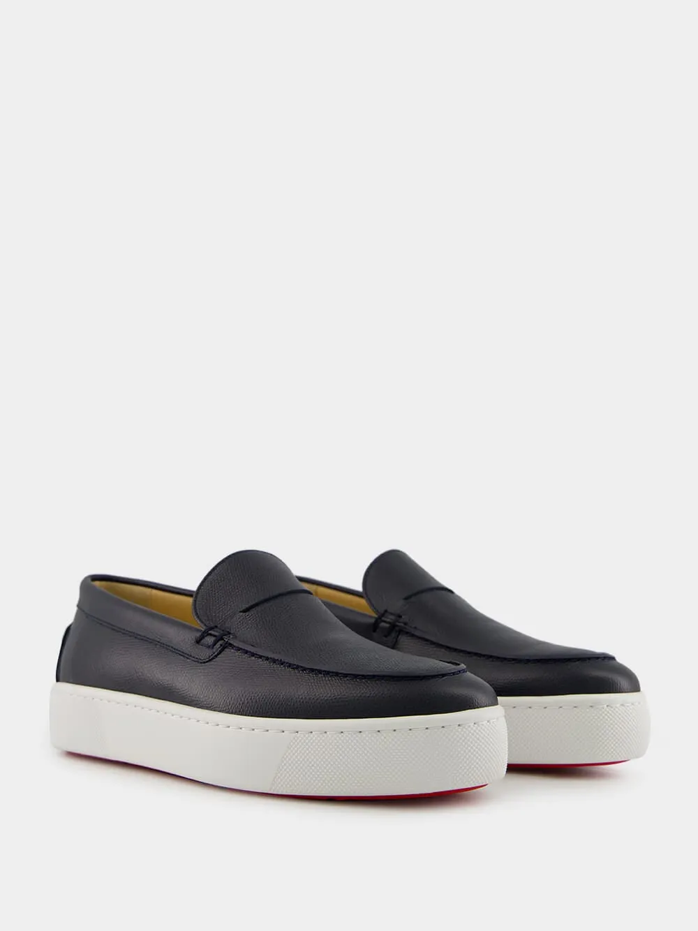 Paqueboat Flat Navy Loafers