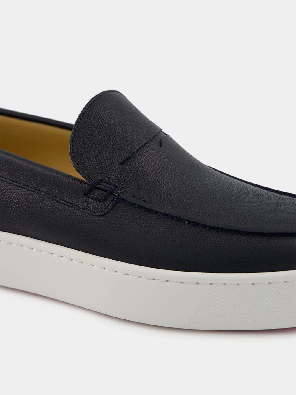 Paqueboat Flat Navy Loafers