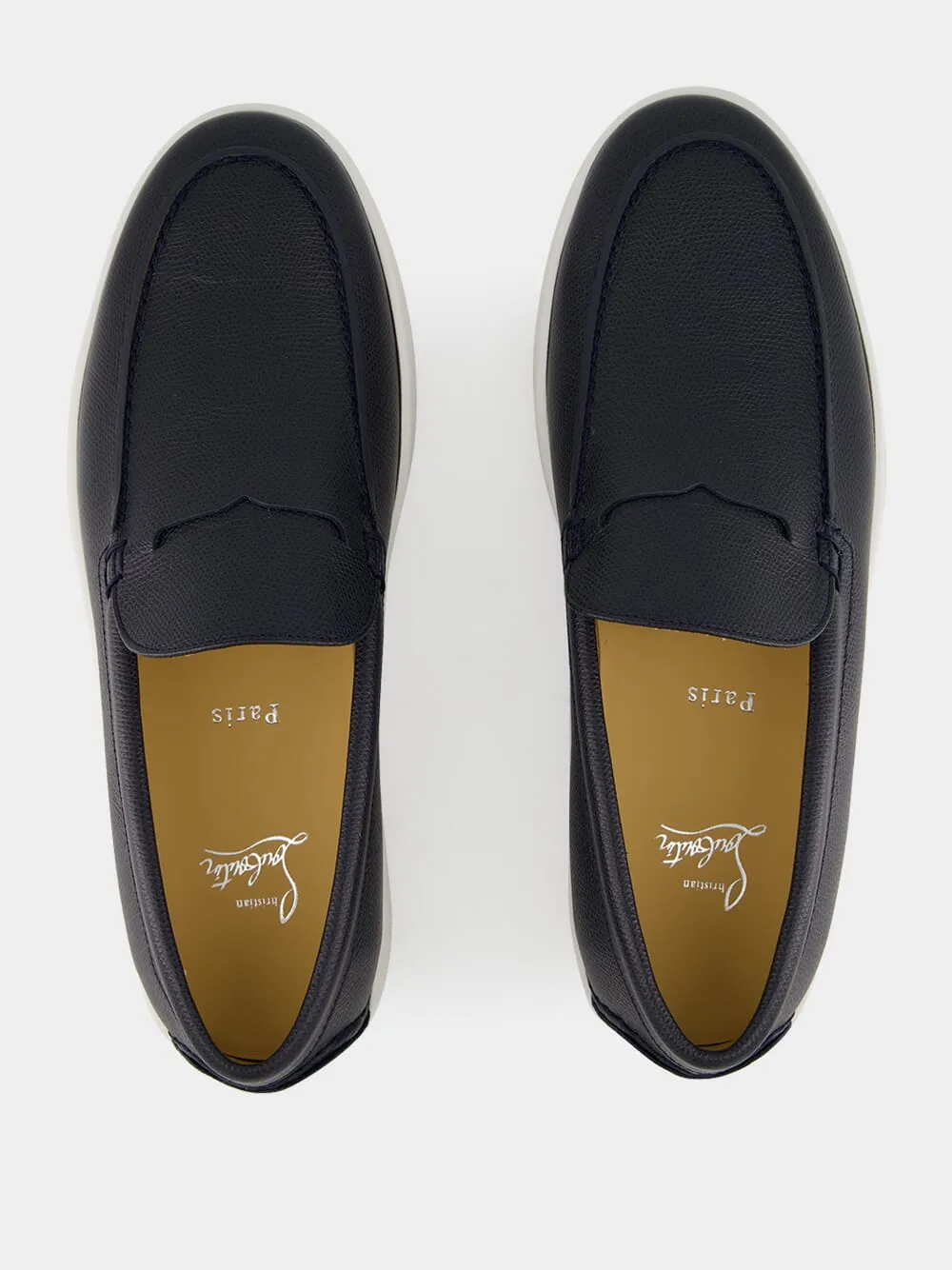 Paqueboat Flat Navy Loafers