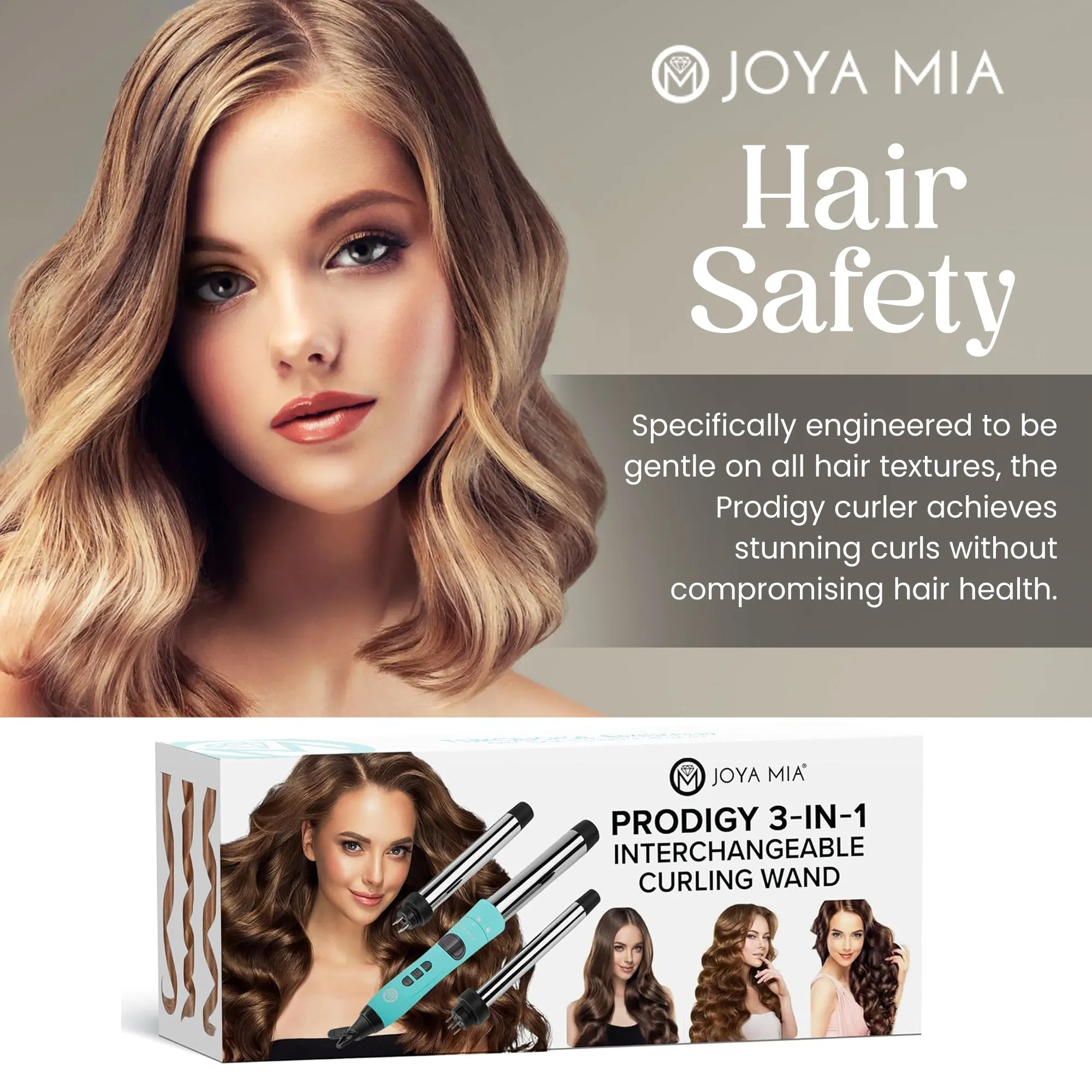 PRODIGY INTERCHANGEABLE CURLING WAND