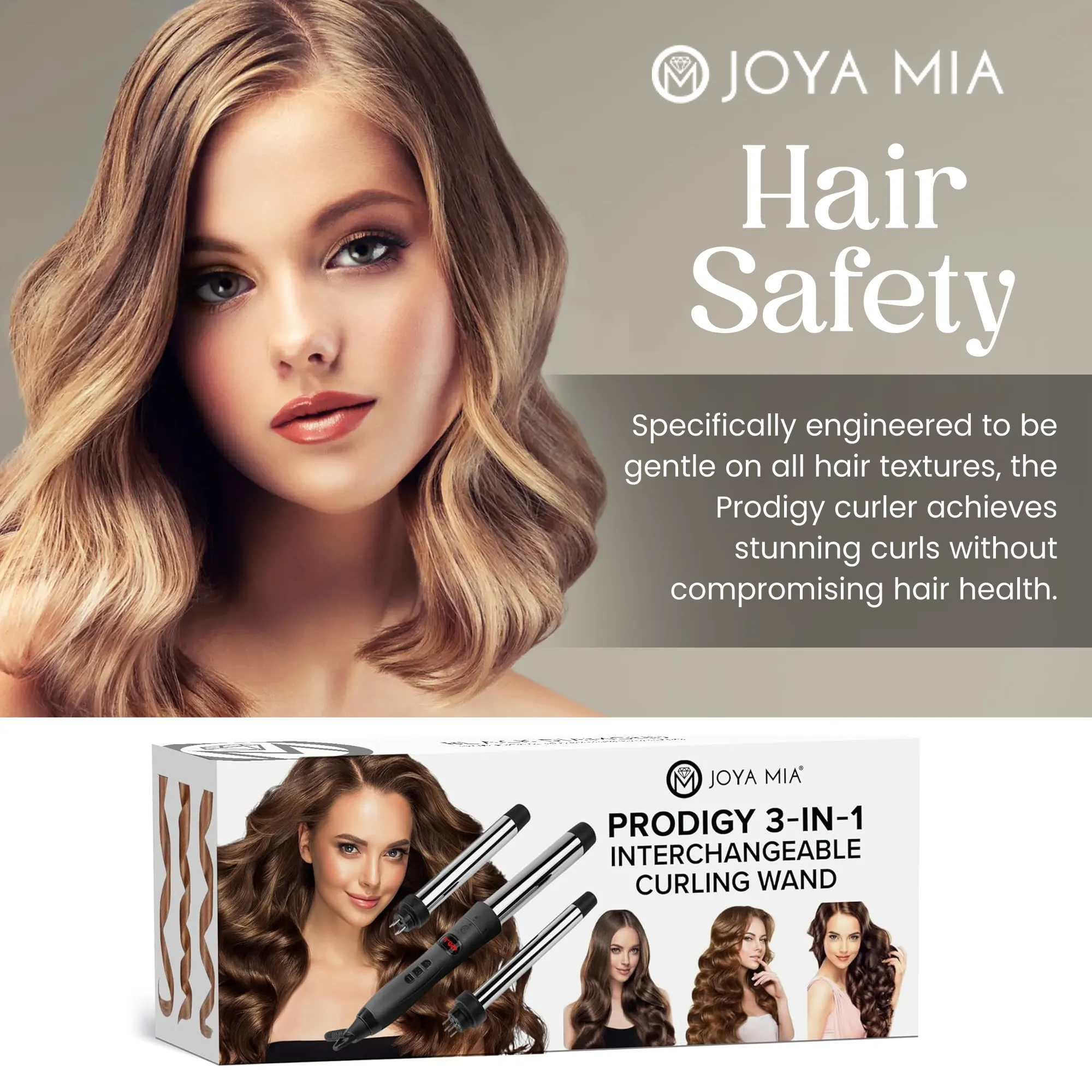 PRODIGY INTERCHANGEABLE CURLING WAND
