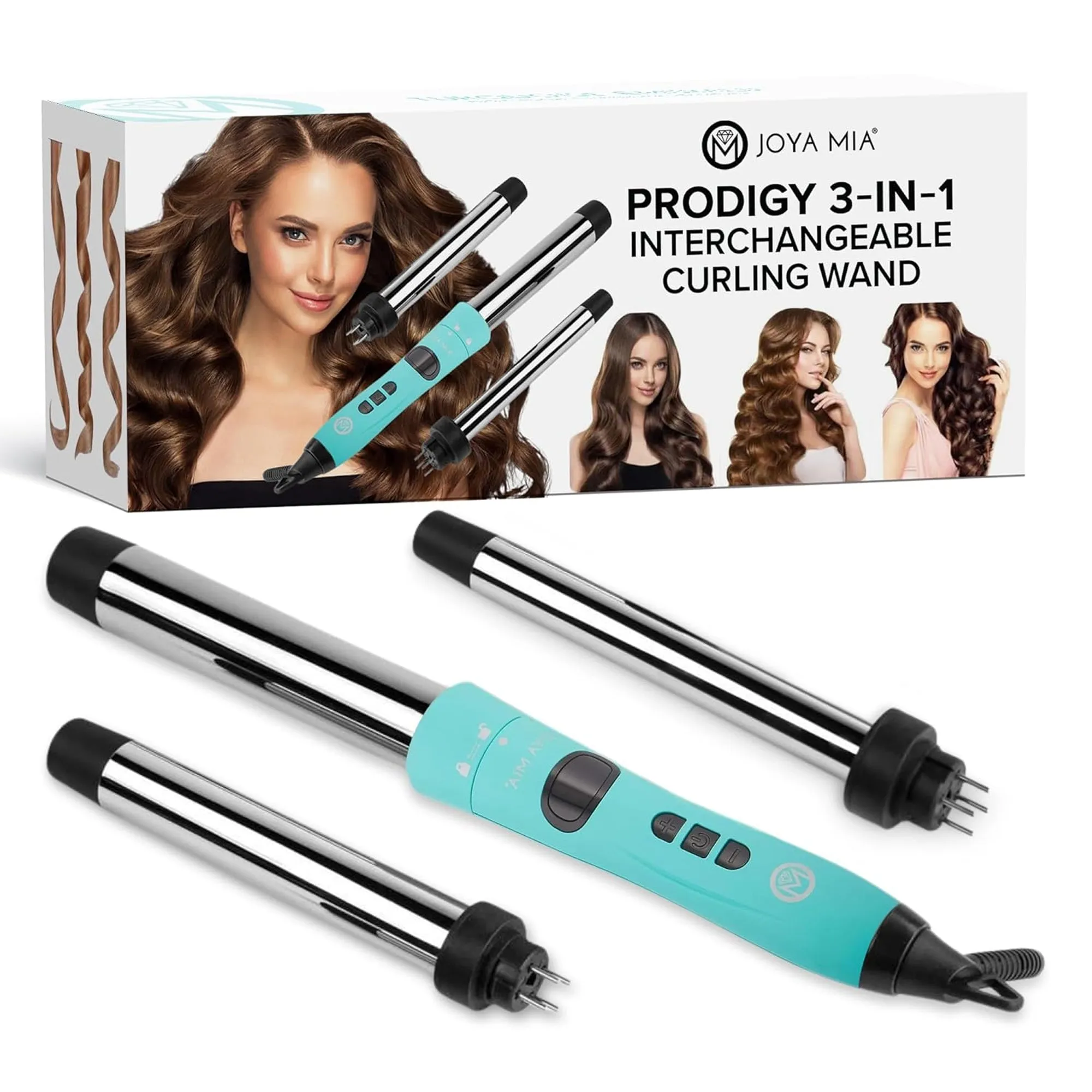 PRODIGY INTERCHANGEABLE CURLING WAND