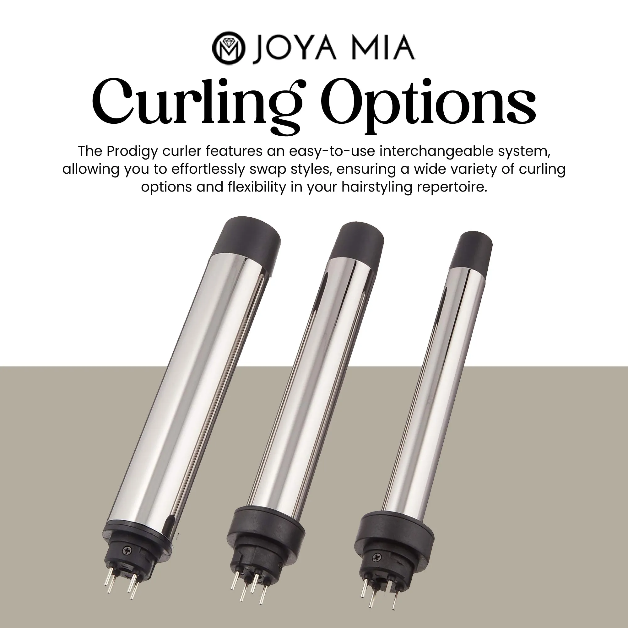 PRODIGY INTERCHANGEABLE CURLING WAND