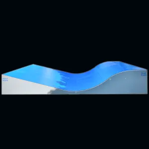 "Surf-Skate" Mini Half Pipe