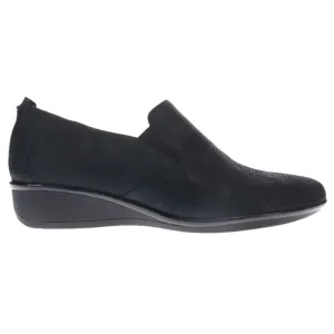 Revere Women's Jamaica Slip On Loafer Black Angle