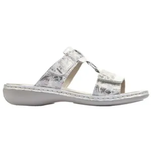 Rieker 659X6-80 (Shine) Ice Grau Metallic Sandals