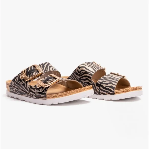 Rieker 69850-60 Womens Mules Beige