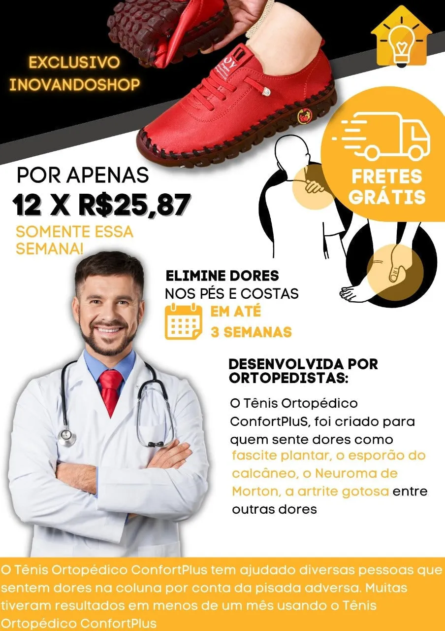 Sapato Ortopédico ConfortPlus