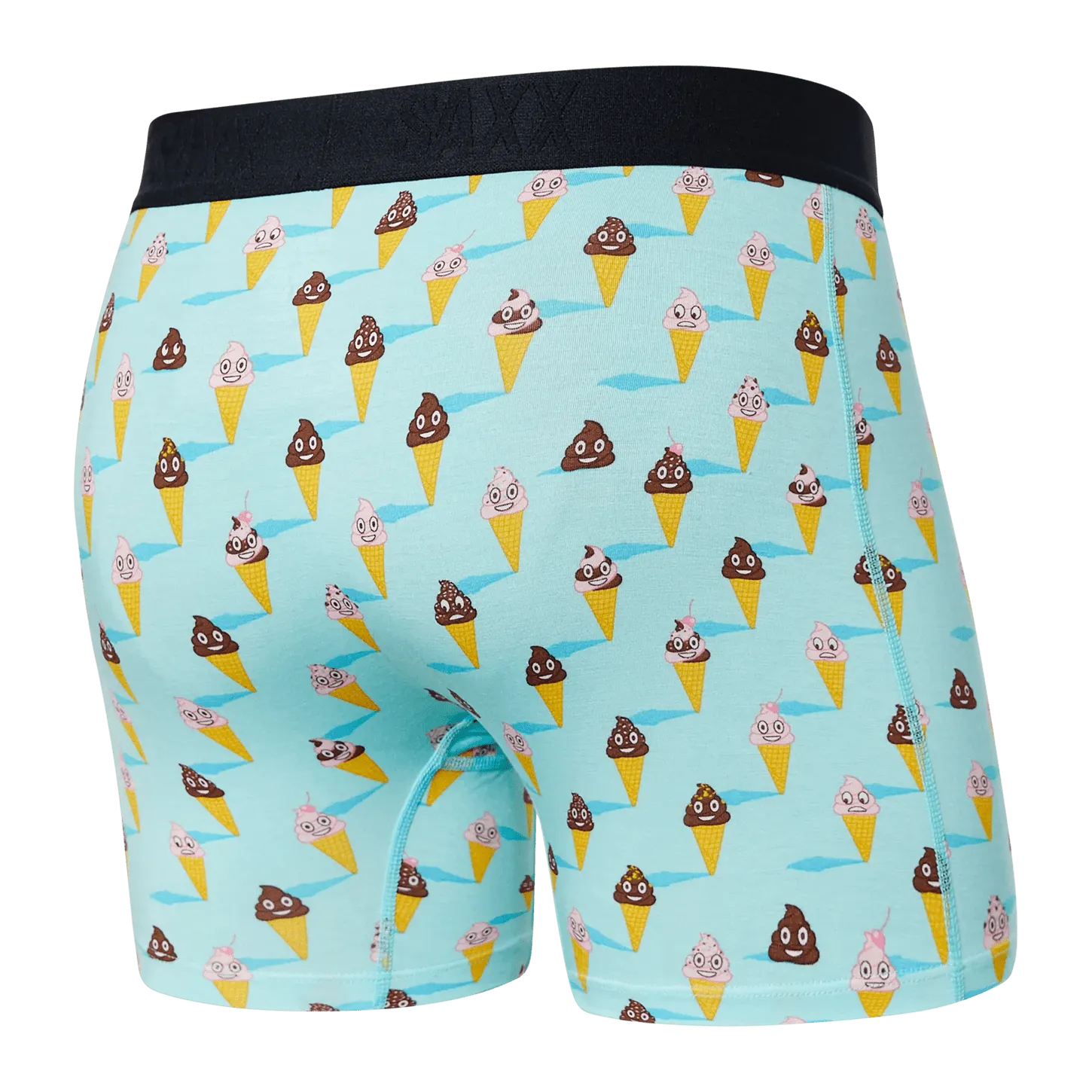 Saxx Vibe Boxers - Ice Cream Surprise - Aqua