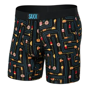 Saxx Vibe Boxers - Junk Man - Black