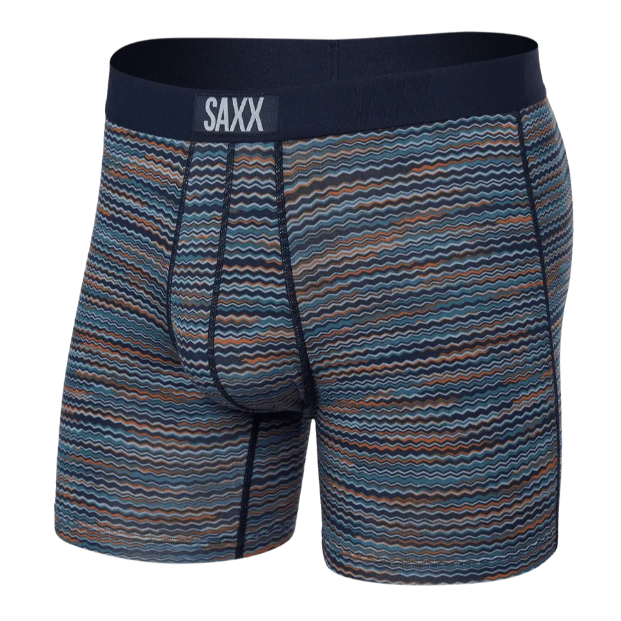 Saxx Vibe Boxers - Wavelength Spacedye - Maritime