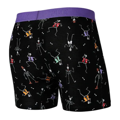 Saxx Vibe Super Soft BB Dancing Skellies - Black