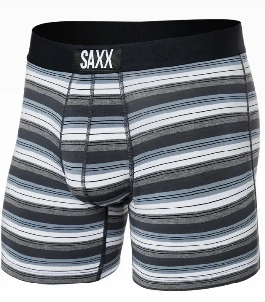 Saxx Vibe Super Soft BB - Freehand Stripe Grey