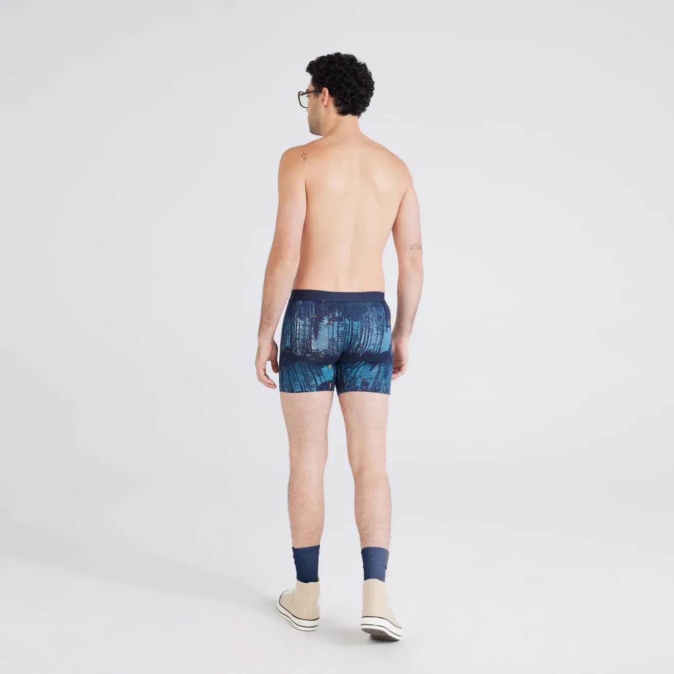 Saxx Vibe Underwear -  Forest Walk-Dark Ink