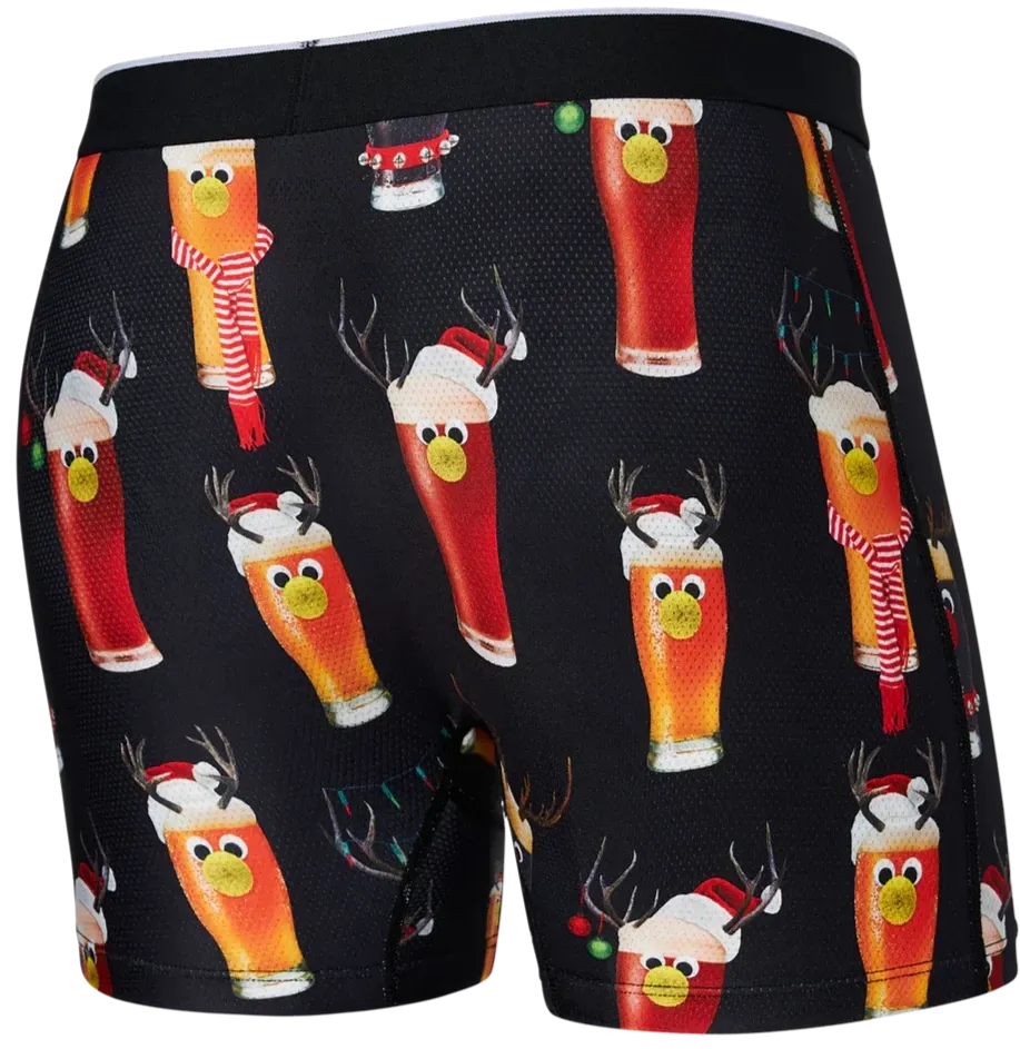 SAXX Volt Boxer Brief Reinbeer Black