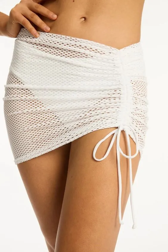 SEA LEVEL- WOMEN'S SURF MESH COVER UP SKIRT