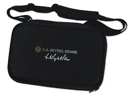 Seydel Hardcover Case For 20 Harmonicas With Shoulder Strap