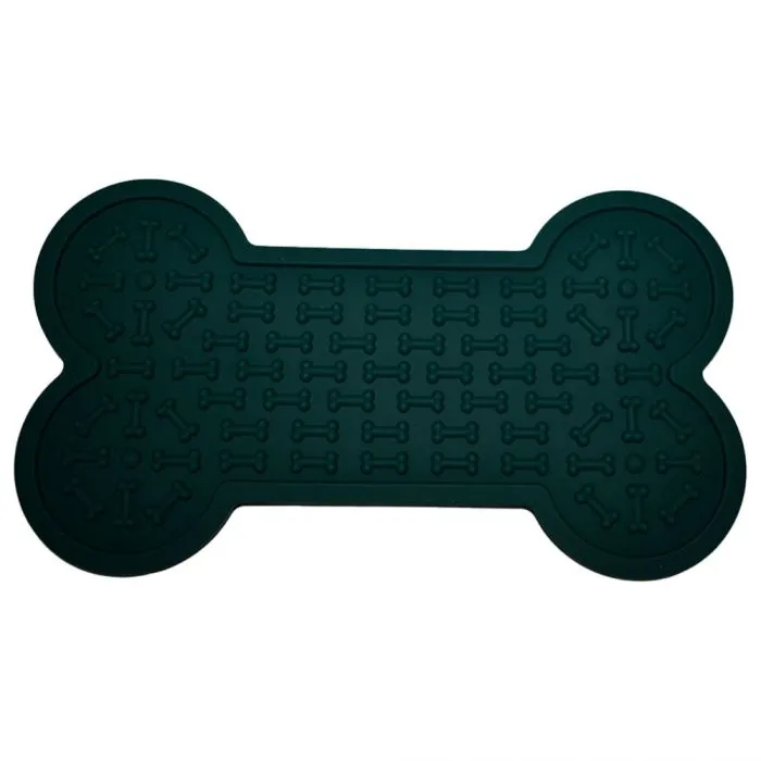 Silicone Bone Shaped Lick Mat