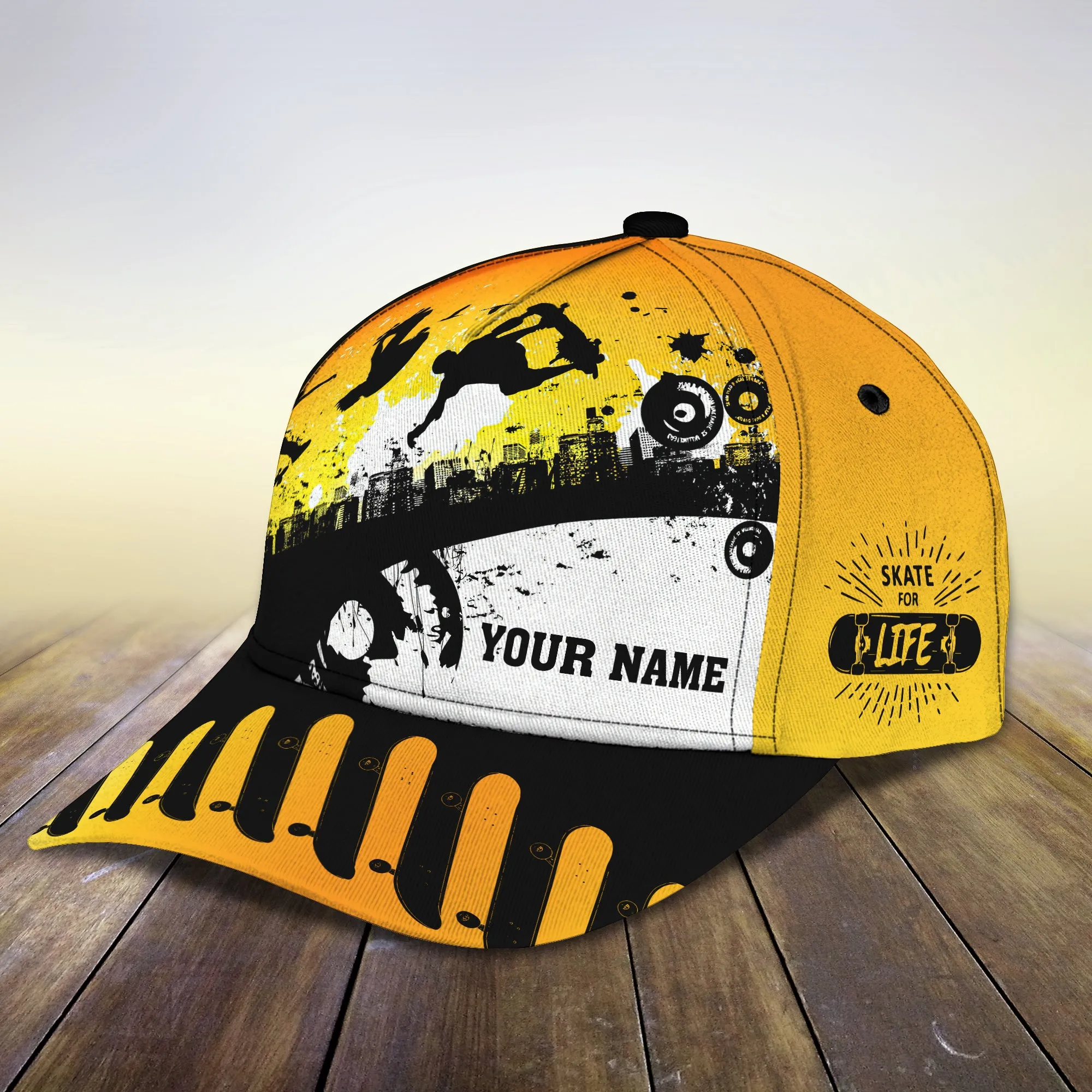 Skate for life - Personalized Name Cap - Loop - Nt168 - Ct130