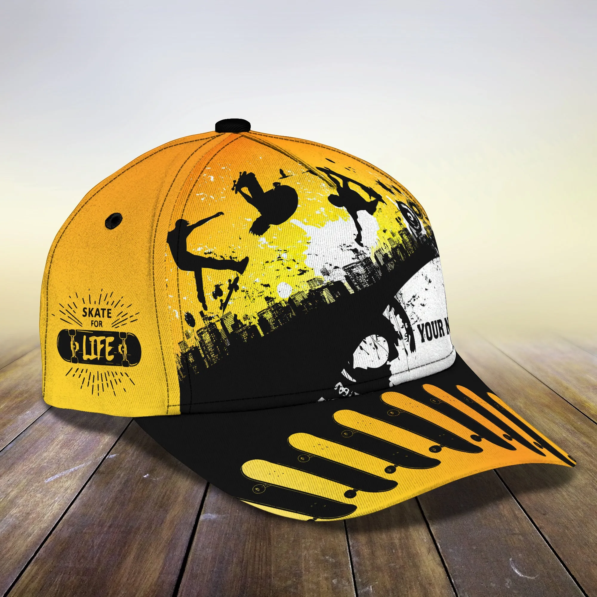 Skate for life - Personalized Name Cap - Loop - Nt168 - Ct130