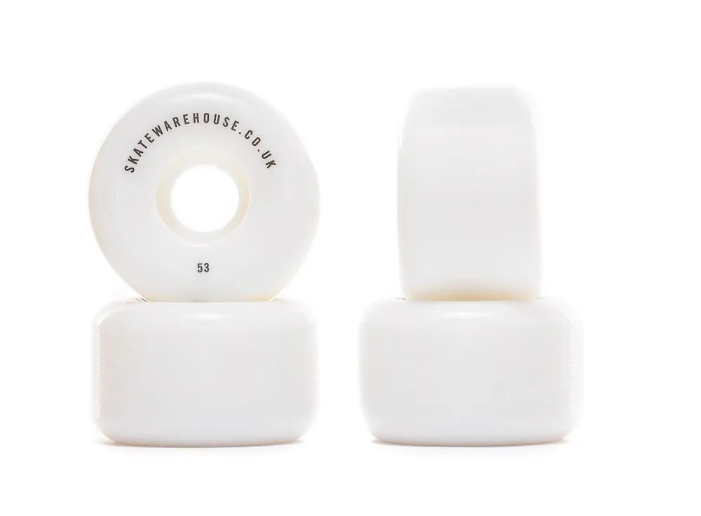 Skatewarehouse Conical Skateboard Wheels & Skatewarehouse ABEC 11 Bearings Pack   Bolts!