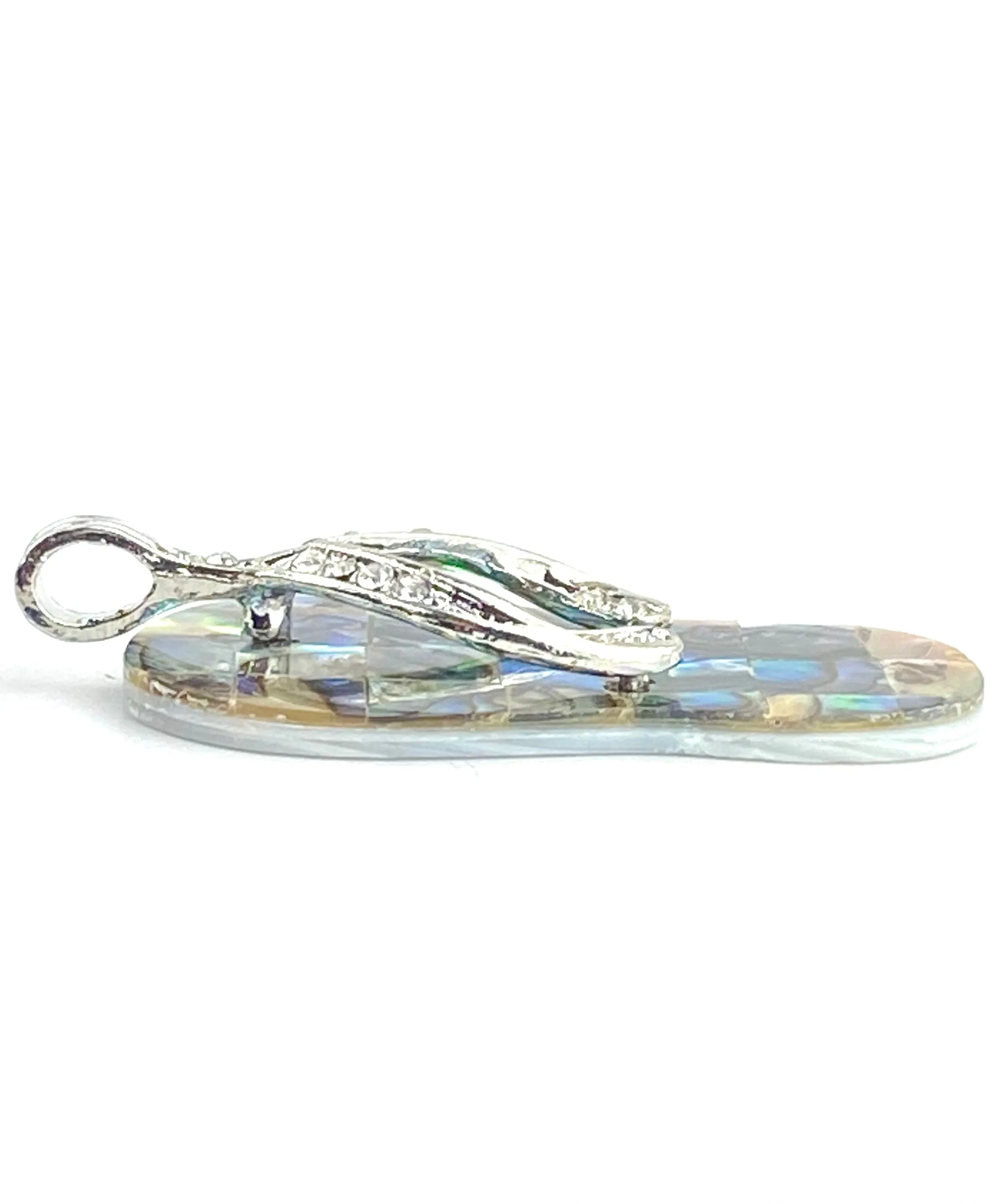 Slipper abalone mother of pearl pendant, SKU#M920