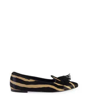 Slipper cavallino zebrate